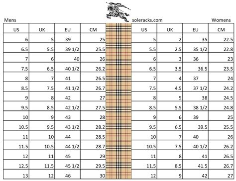 burberry specs women|Burberry women's shoe size chart.